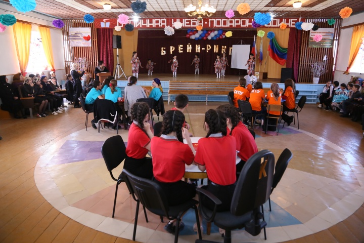 Студенты ДГПУ приняли участие в интеллектуальной игре между школами Хунзахского района